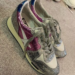 Golden Goose Limited Ed. Glitter Running Sneaker